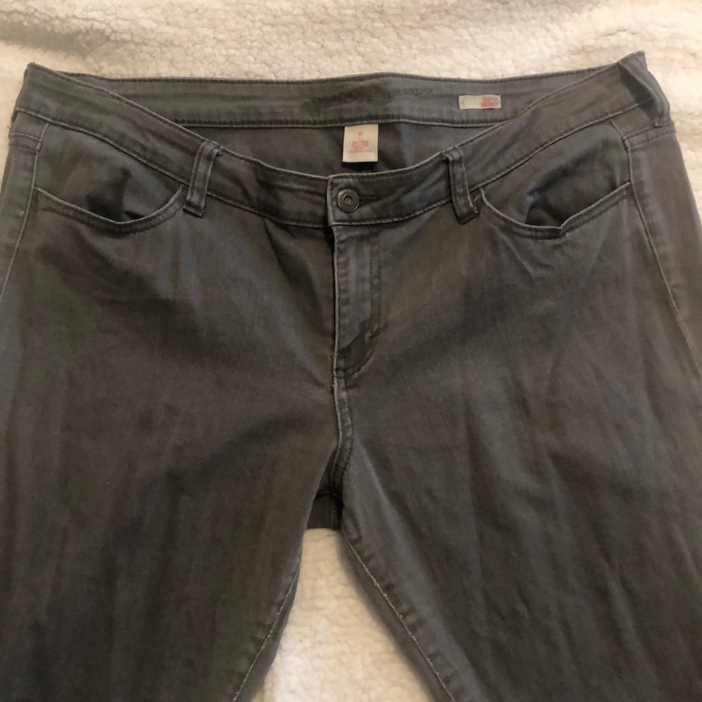 Gray Skinny Jeans